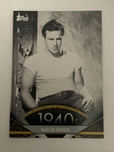 MARLON BRANDO 2011 TOPPS AMERICAN PIE 1940's CARD #10 - Picture 1 of 2