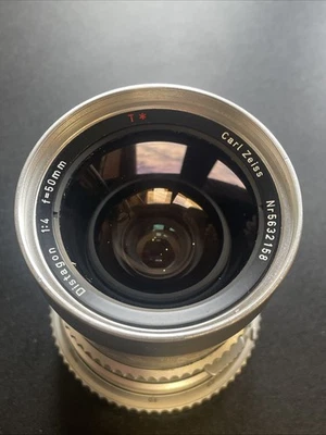 Objectif Hasselblad Carl Zeiss C Distagon 50mm 50 mm f4 T* Lens bien lire 500C/M - Photo 1/4
