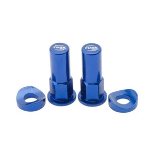 Tusk Rim Lock Nut/Spacer Kit Blue For KAWASAKI KLX250R 1993-1996 - Picture 1 of 9
