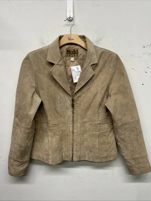 Chaqueta de cuero marrón TALLA L MUDD JEANS de colección (defectos) Foto 1 de 4