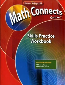 Math Connects: Concepts, Skills, and Problems Solving, Course 1, Skills Practi.. - Picture 1 of 1