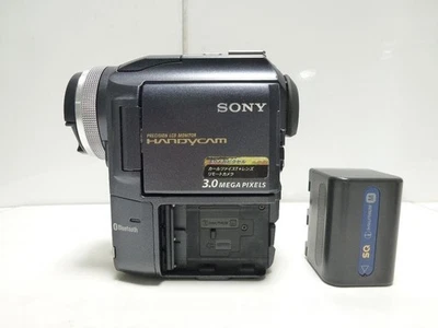Working Sony Mini DV Digital Video Camera SONY DCR-PC300 black - Image 1 of 4