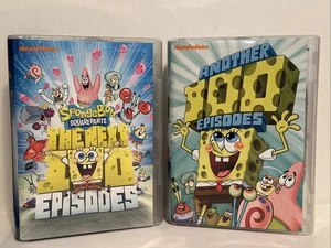 SpongeBob SquarePants: The First & The Next 100 Episodes Box Set Lot - Picture 1 of 3