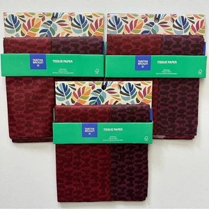Tabitha Brown Burgundy Tissue Paper Set of 3 packs - Picture 1 of 6