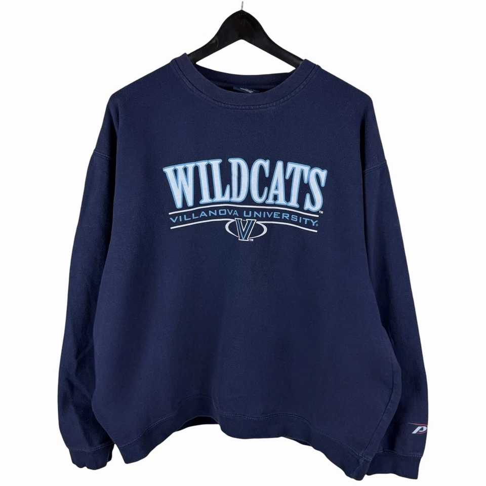 Vintage 2000s Pro Player Villanova Wildcats College Pullover Sweatshirt Size XL - Image 1 of 4