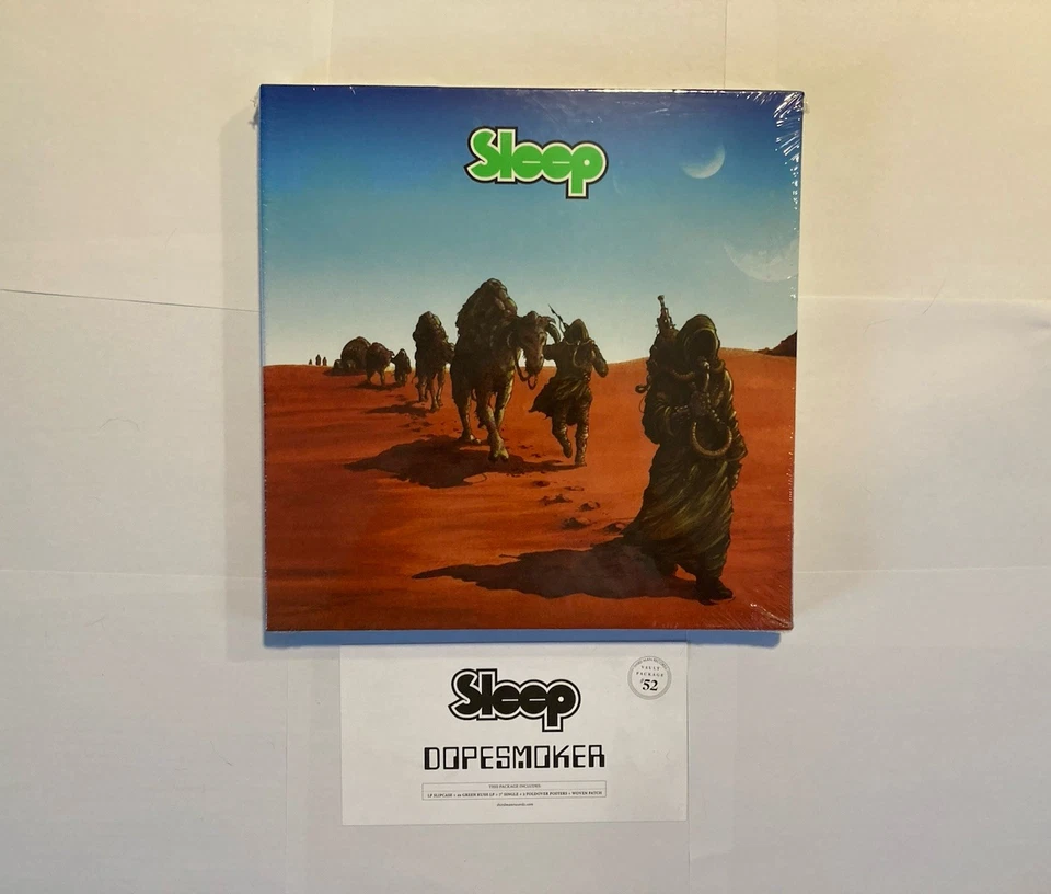 NEW SLEEP Dopesmoker Third Man Records Vault #52 4LP Set Unplayed Green Vinyl - Image 1 of 2