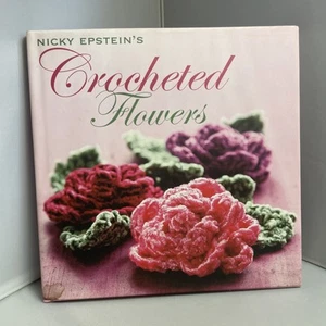 Livre au crochet fleurs au crochet Nicky Epstein's couverture rigide projet artisanat - Photo 1/19