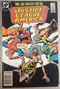 JUSTICE LEAGUE OF AMERICA Time Has Run Out For #249 April 1986 Apr 86 DC comic - Picture 1 of 6