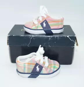 Ralph Lauren Baby Canvas Schuhe Watermelon Giles Größe 1 - Bild 1 von 7