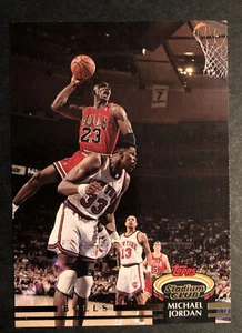 1992-93 Topps Stadium Club NBA #1 Michael Jordan Excellent Condition!! - Picture 1 of 8