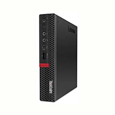 Lenovo ThinkCentre M720q Tiny Desktop Computer 10T7001GUS Intel Core i3 8th Gen - Image 1 of 4
