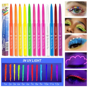 Fluorescent Eyeliner Gel Pen Color Matte Eyeliner Pencil Type HardHead PaintP ❥ - Picture 1 of 36