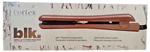 Cortex International Black Series Professional 1.25-Inch Rose Gold Flat Iron-NEW - Picture 1 of 8