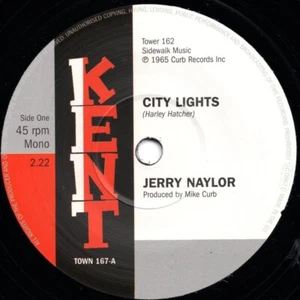 Jerry Naylor - City Lights - CLASSIC NORTHERN SOUL 45 - KENT Listen Now! - Imagen 1 de 4