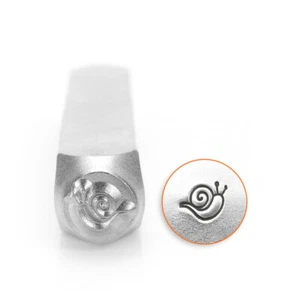Snail Metal Stamp by ImpressArt- Steel DIY Jewelry Hand Stamping Punch - Picture 1 of 1