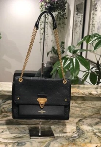 Louis Vuitton Vavin NV MM M.EMP.NOIR Ref#44150 womens/black/purse/ - Picture 1 of 12