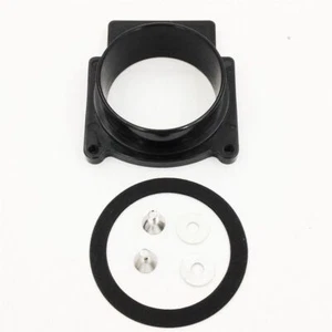 Black Air Filter Intake Adapter For Yamaha Grizzly YFM660 660 2002-2008 - Picture 1 of 6