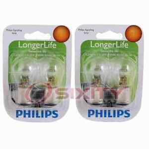 2 pc Philips Front Turn Signal Light Bulbs for MG MGB Midget 1969-1979 nd
