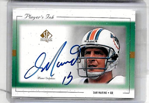 DAN MARINO  1999 SP AUTHENTIC PLAYERS INK CERTIFIED  AUTOGRAPH