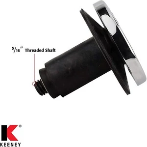 Keeney K826-21PC 5/16” Foot Lok Stop Cartridge, Tub Drain Tip Toe Replacement - Picture 1 of 7