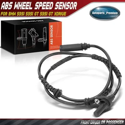 Front LH/RH ABS Wheel Speed Sensor for BMW 535i 535i GT 535i GT xDrive 2009-2012 - Image 1 of 4