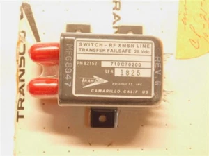 Transco Products 82152-710C70200 SMA 4P Coaxial Transfer Failsafe Switch 28Vdc - Bild 1 von 2