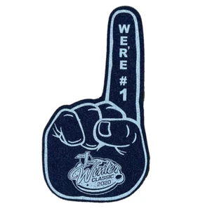 Winter Classic 2020 Twin Bridges Lightning Hockey We're #1 Foam Hand Finger - Picture 1 of 4
