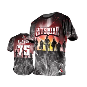 Individuelles personalisiertes Sporttrikot für Herren Damen - Hit Squad - Softball - Bild 1 von 7