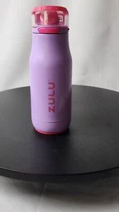ZULU 12 Oz Insulated STAINLESS STEEL Water Bottle BPA Free LeakProof Tropic Pink - Picture 1 of 4