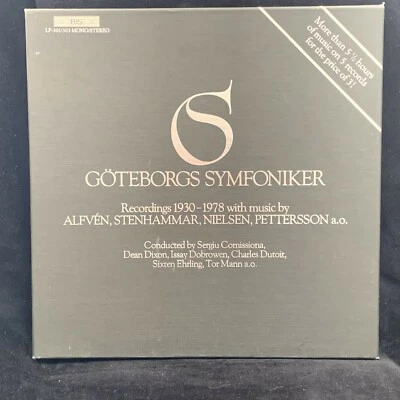 GOTEBORGS SYMFONIKER - Recordings 1930-1978 Comissiona Ehrling BIS 5LP BOX 1985 - Image 1 of 4