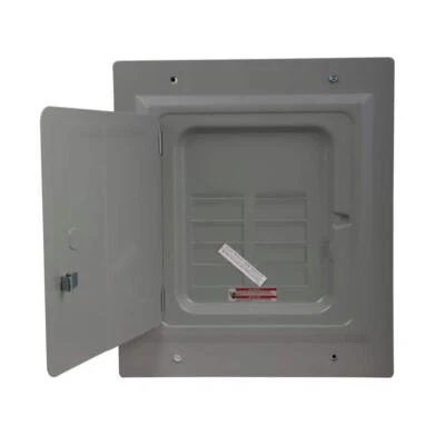BR 125 Amp 4-Space 8-Circuit Indoor Main Lug Flush with Door - Image 1 of 4
