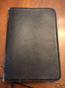 Holy Bible Morocco Leather Lined Silk Sewed Oxford 0289X India Paper KJV - Foto 1 di 13