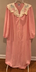 Vintage It's A Charm rosa Nacht-/Abendkleid Made in USA Größe Medium - Bild 1 von 7