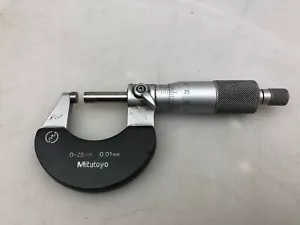 Bügelmessschraube Mitutoyo 0 - 25mm /  0,01 mm /8 - Picture 1 of 5