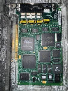 Dialogic D/42-NE2 PCI 4-Port NEC KSU Integration 04-2417-001 PCB Voice/Fax Board - Picture 1 of 5