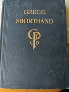 1916 GREGG SHORTHAND NEW REVISED EDITION. LIGHT-LINE PHONOGRAPHY. ROBERT GREGG - Picture 1 of 12
