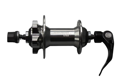 Buje delantero Sram Via Gt 9 100 mm 32 orificios disco de liberación rápida 6 orificios plateado nuevo Foto 1 de 3