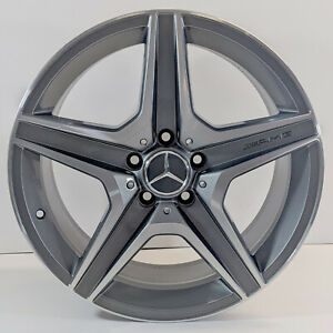 85461 Reconditioned OEM Rear Aluminum Wheel 18x9 Fits 2016 Mercedes E550
