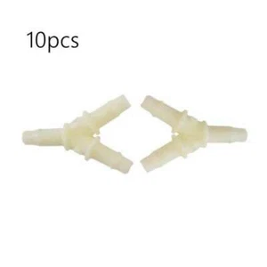 10Pcs Y Hose Three-way Tube Connector Splitter for I.D 2.3/2.8/3mm Tube Printer - Picture 1 of 8