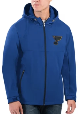 St. Louis Blues NHL G-III Men's Full Zip Track Jacket - Image 1 of 4