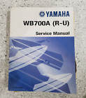 Genuine Yamaha WA 700A Service Manual LIT-18616-WB-00
