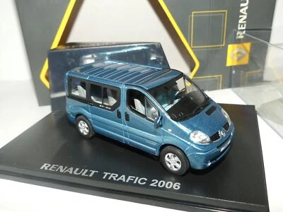 RENAULT TRAFIC II PHASE 2 2006 GENERATION EVADO Bleu Vert NOREV 1:43 - Photo 1/3