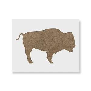 Plantilla Bison - plantillas Mylar duraderas y reutilizables - Imagen 1 de 5