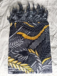 Gorgeous Handmade Sarong Parero Great Beach & Pool Cover-up Brand New yellow - Picture 1 of 5
