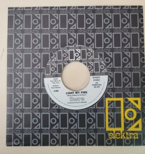 Doors LIGHT MY FIRE (PROMO REISSUE ROCK N ROLL 45) #45615 PLAYS VG++ NO NOISE! - Picture 1 of 5