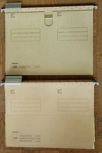 5 ältere Elba Hängetaschen, 2 Hängehefter mit Tasche, 4 Elba Hängemappen - Bild 1 von 4