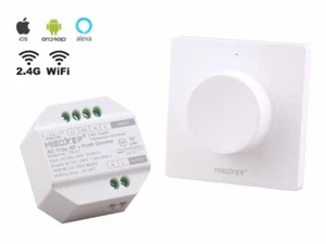 MiLight MiBoxer Wireless Wall Dimmer K1 + Triac Controller TRI-C1 230V LED Dimmable - Picture 1 of 10