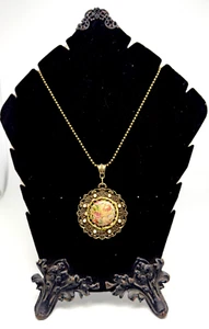 Precioso collar Michal Negrin con coloridos cristales colgantes #31# - Imagen 1 de 9