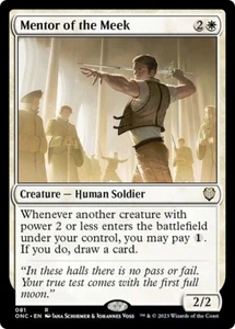 MENTOR OF THE MEEK mtg NM-M Commander Phyrexia 1 Rare - Picture 1 of 1