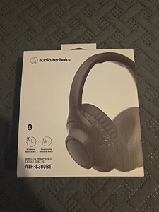 Audio Technica ATH-S300BT 90hr Noise Cancelling Wireless Headphones - Picture 1 of 2